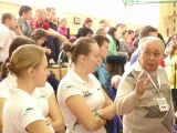 Trener Jerzy Matwin w akcji
