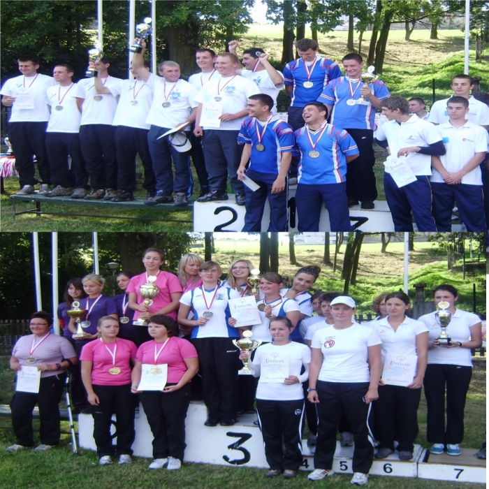 Klasyfikacja końcowa Drużynowych Mistrzostw Polski kobiet i mężczyzn - edycja 2011