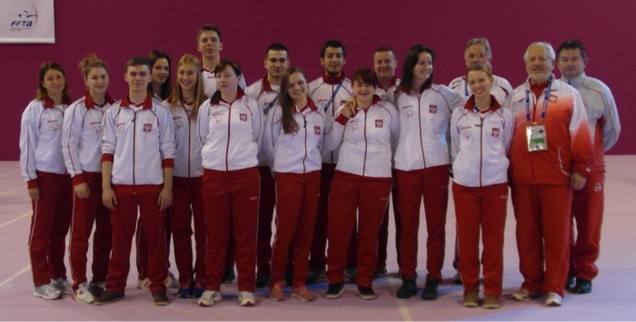 Nasza reprezentacja na Halowe Mistrzostwa Świata tuż po ceremonii otwarcia 