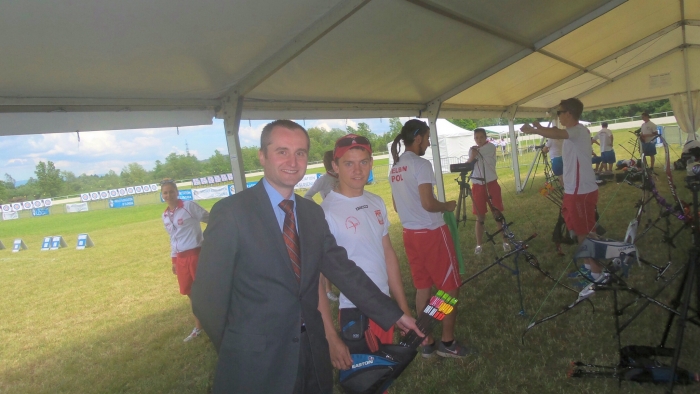 Rafał Wójcik będzie walczył o brązowy medal ME juniorów w Ljubljanie, Marlena Wejnerowska 6-sta