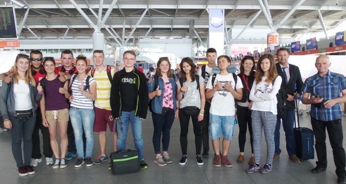 Reprezentacja Polski juniorów już w USA