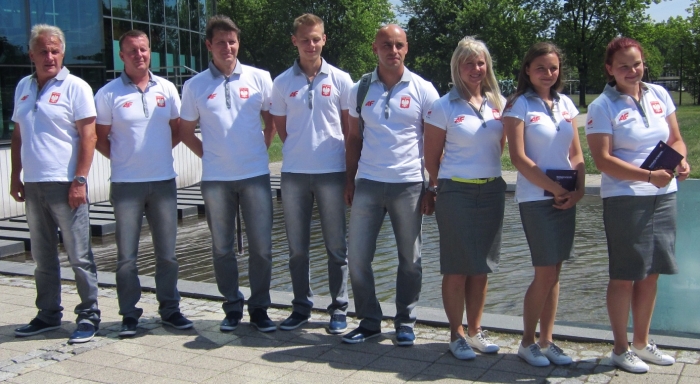 Ślubowanie łuczników w Centrum Olimpijskim przed Baku
