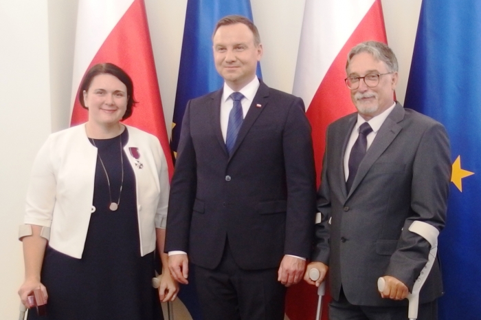 Srebrny Krzyż Zasługi dla Mileny Olszewskiej