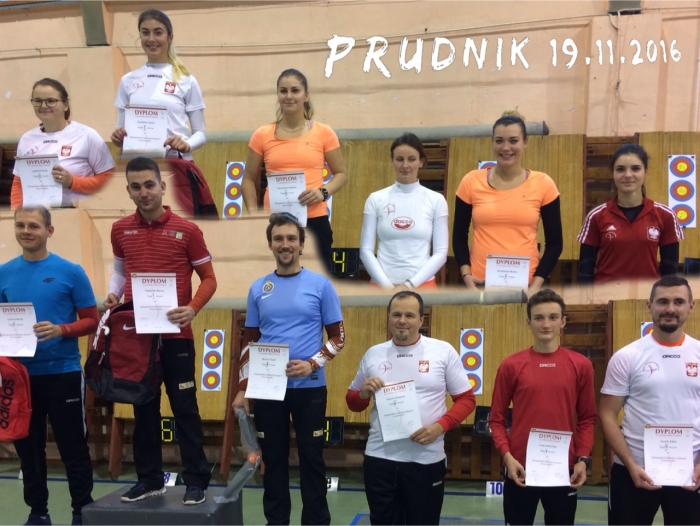 Wyniki zawodów halowych w Prudniku 19.11.2016