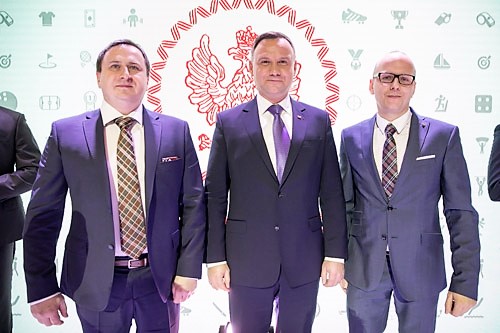 Spotkanie środowiska sportowego z Prezydentem Rzeczypospolitej Polskiej Andrzejem Dudą