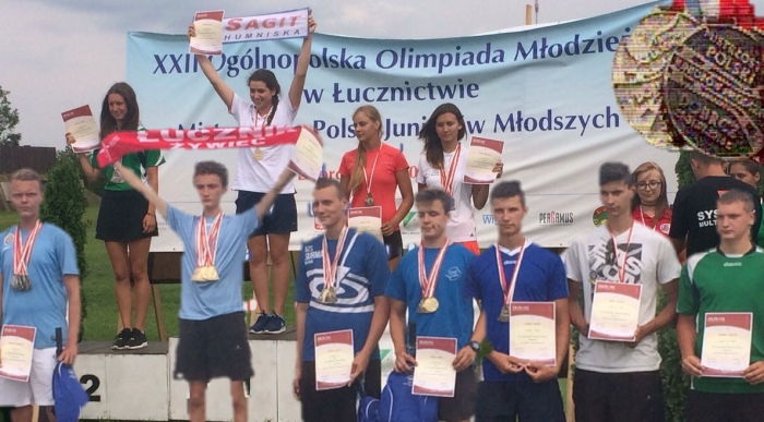 Protokół Mistrzostw Polski Juniorów Młodszych/22 OOM w łucznictwie do lat 17-stu - Dobrcz 2016